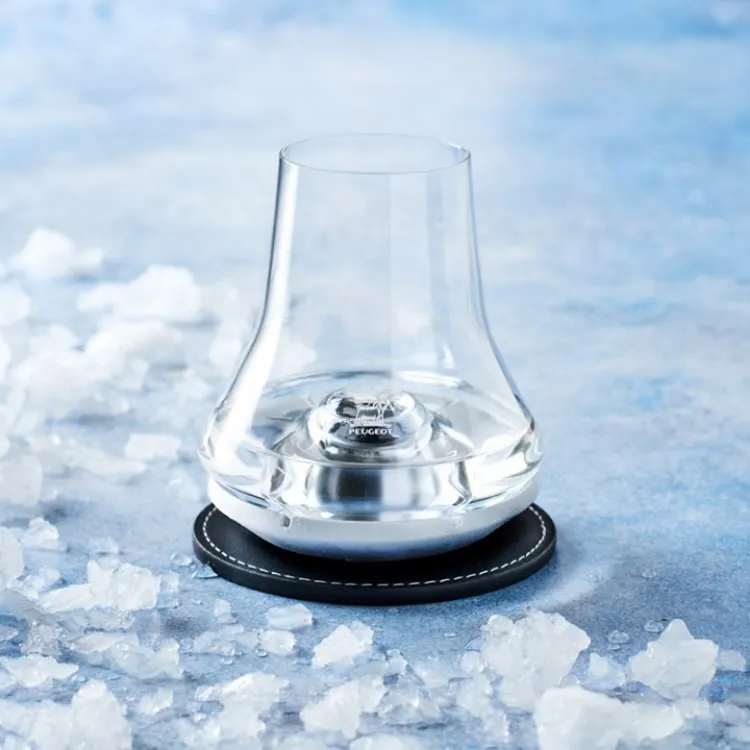 Peugeot-Whiskey-Glass-with-coaster